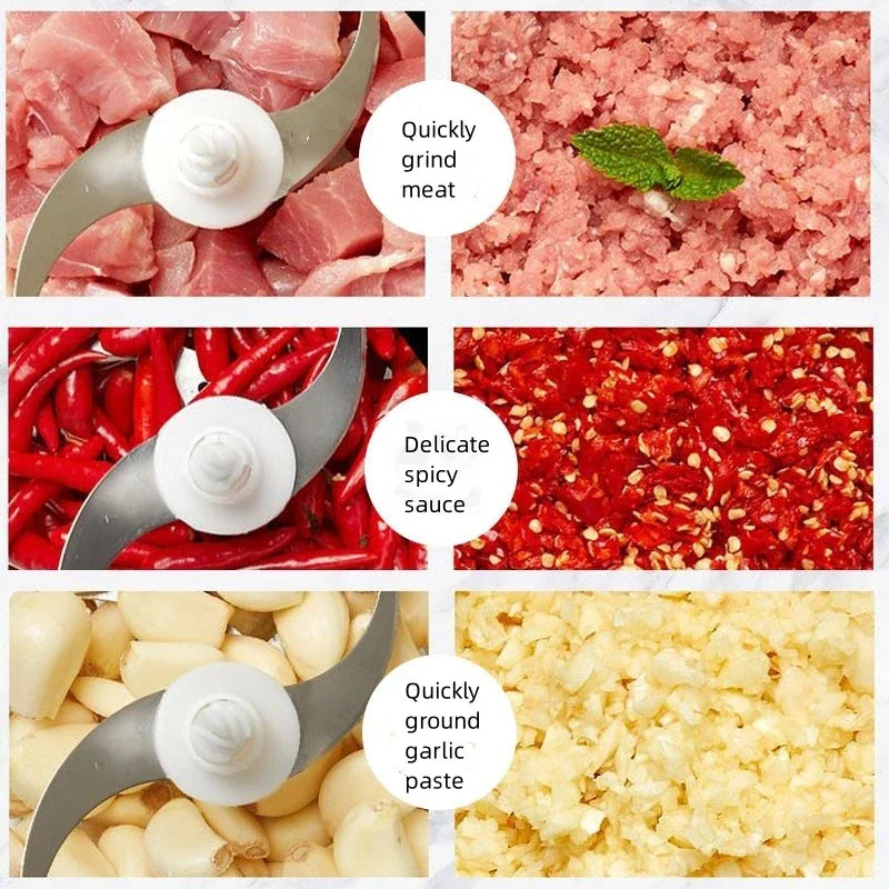 E-Gadget®Hand Food Chopper 2KG